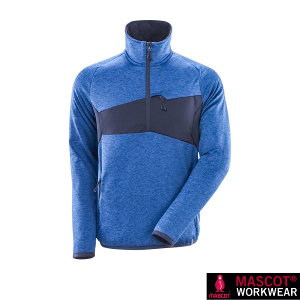 Mascot® ACCELERATE Fleecepullover mit kurzem Reißverschluss