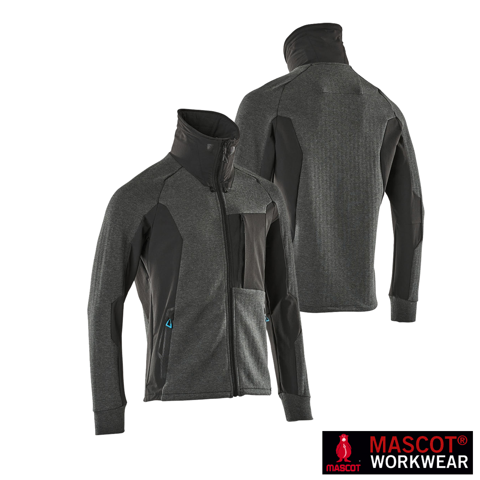 Mascot ADVANCED 17484 Sweater-Jacke – elastisch & atmungsaktiv – Bild 4