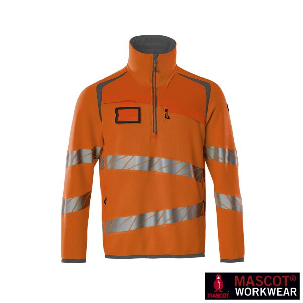 MASCOT® ACCELERATE SAFE Strickpullover mit ZIP 19005 – Bild 5