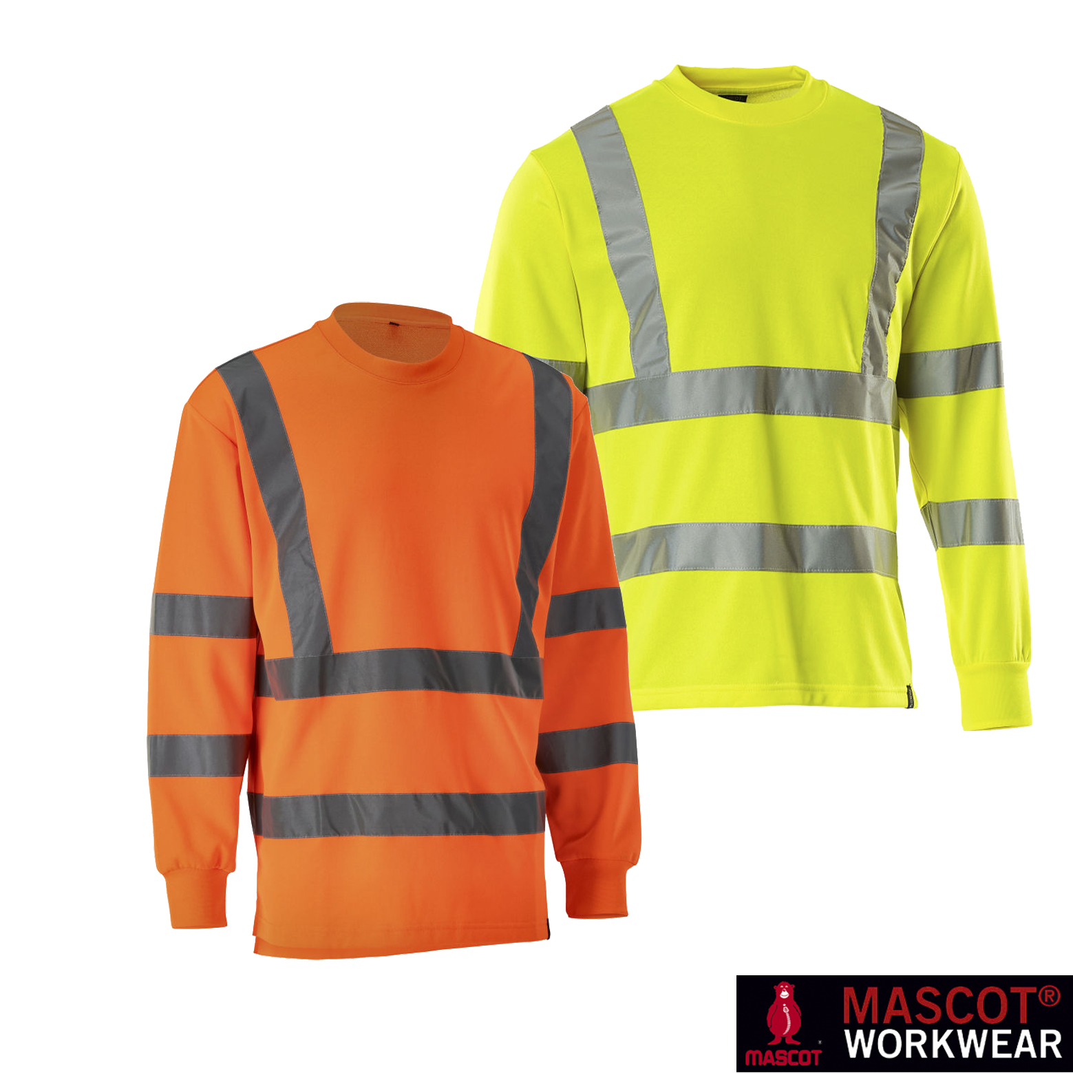 Mascot Premium Sweatshirt SAFE CLASSIC | Warnschutz Klasse 3