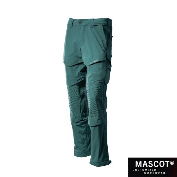 MASCOT® CUSTOMIZED Hose mit Knietaschen waldgrün 22279