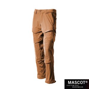 MASCOT® CUSTOMIZED Hose mit Knietaschen nussbraun 22279