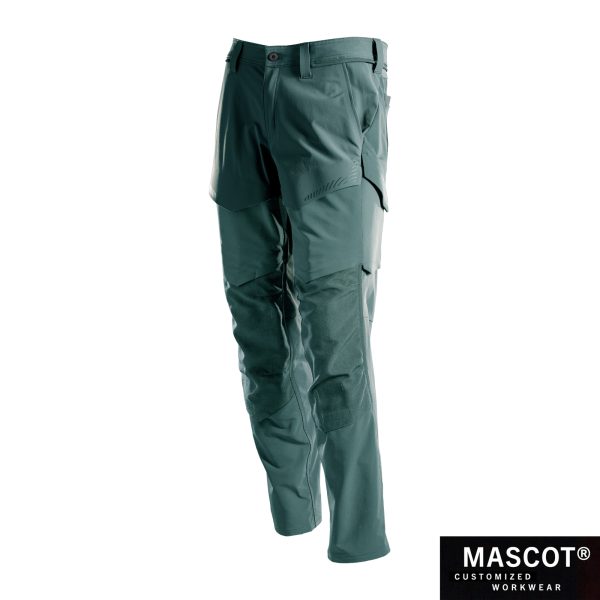 MASCOT® CUSTOMIZED Hose mit Knietaschen waldgrün 22379