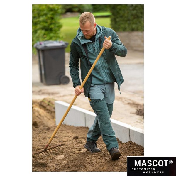 MASCOT® CUSTOMIZED Hose mit Knietaschen waldgrün 22279 – Bild 2