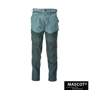 MASCOT® CUSTOMIZED Hose mit Knietaschen hell waldgrün/waldgrün 22479