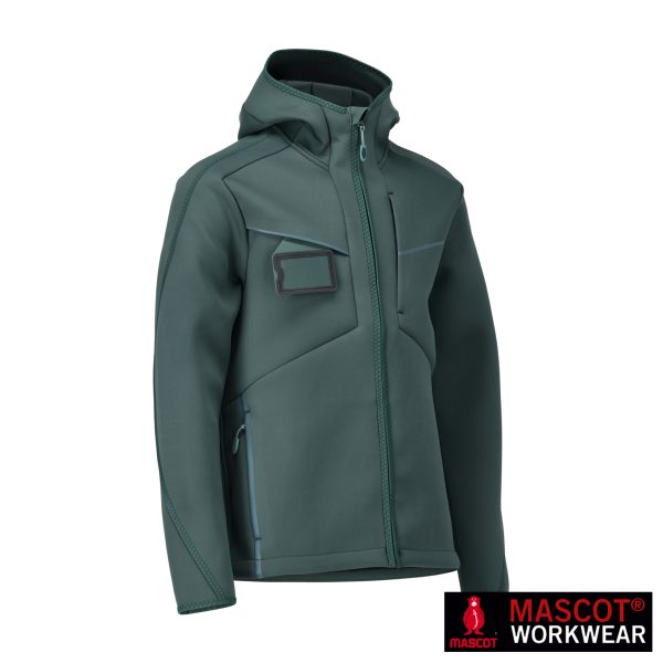 MASCOT® CUSTOMIZED Softshelljacke mit Kapuze 22086-662 – Bild 4