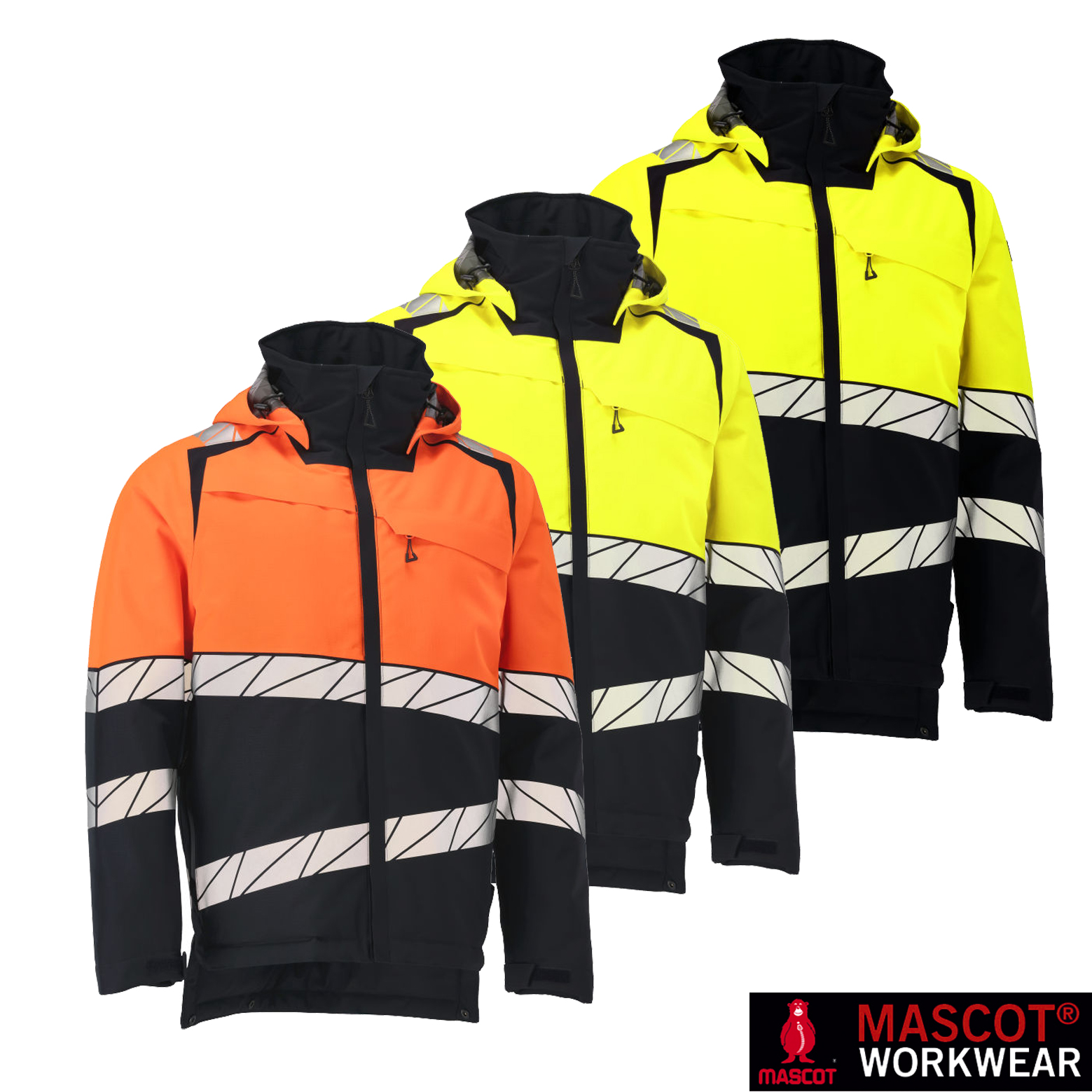 MASCOT® ACCELERATE SAFE Winterjacke 25035 | Warnschutz